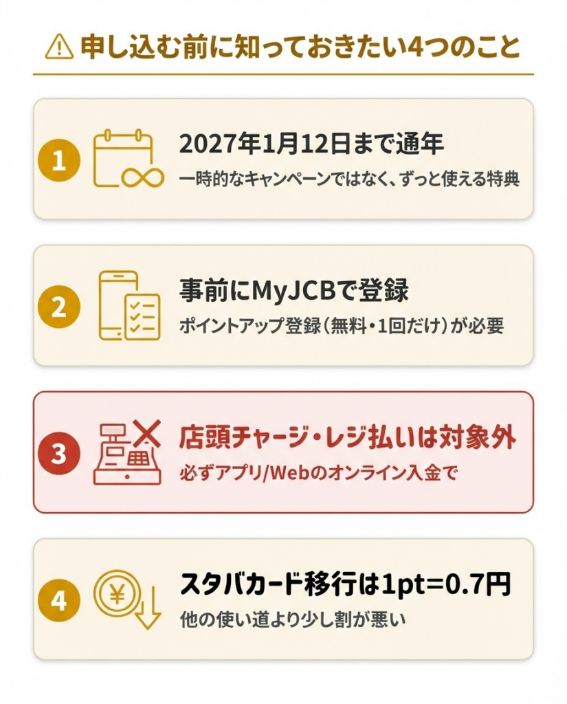 スタバ利用前に知っておきたい注意点