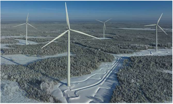 フィンランド：ピーパリンマキ陸上発電