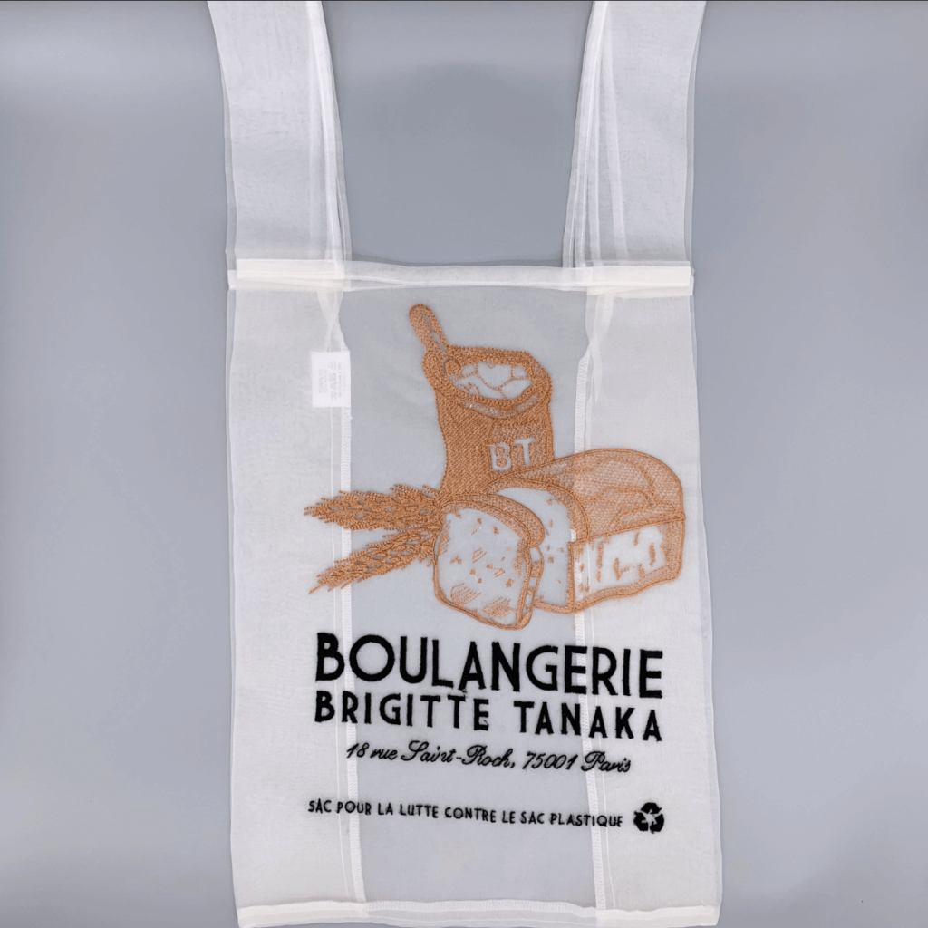 【BRIGITTE TANAKA】オーガンジーバッグ（Boulangerie）