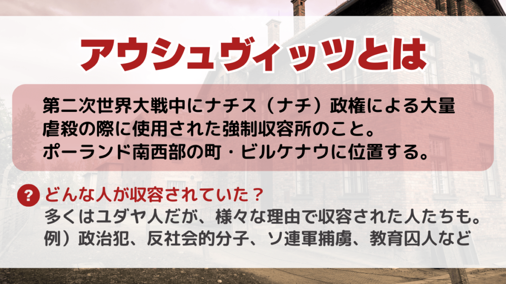 アウシュヴィッツとは