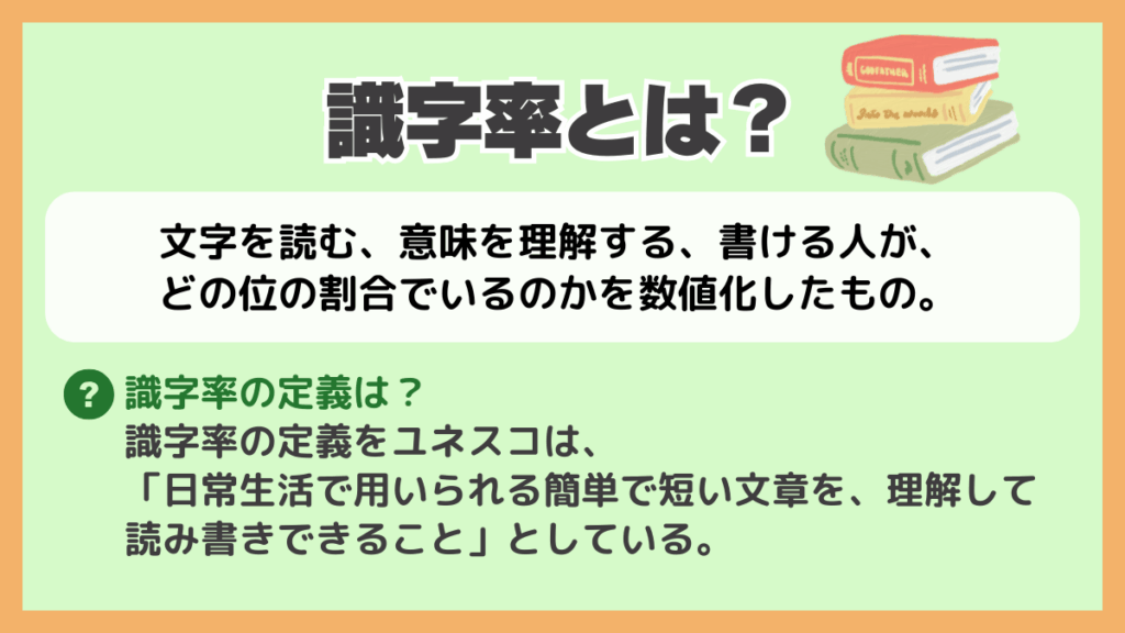 識字率とは