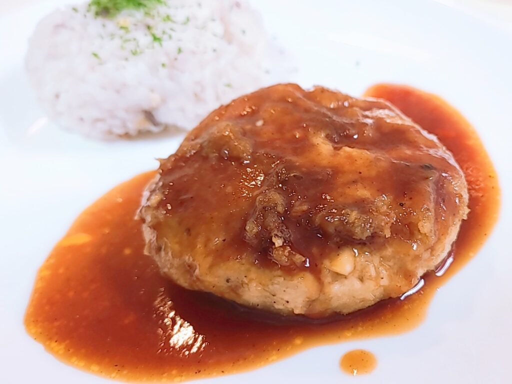 大豆ミートハンバーグ