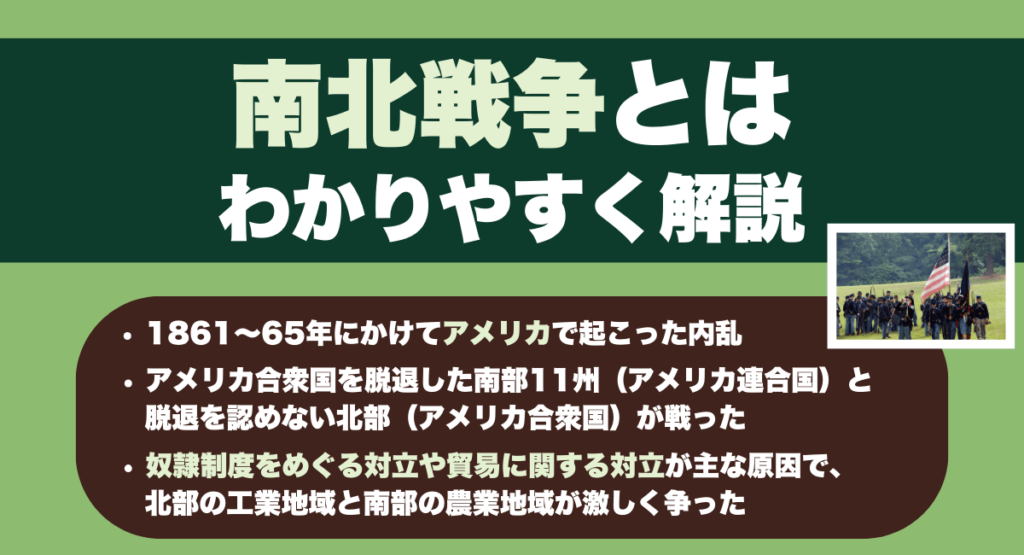 南北戦争とは