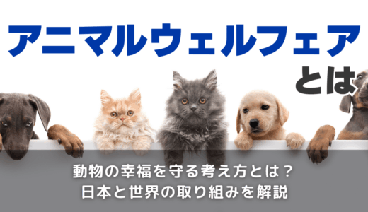アニマルウェルフェアとは