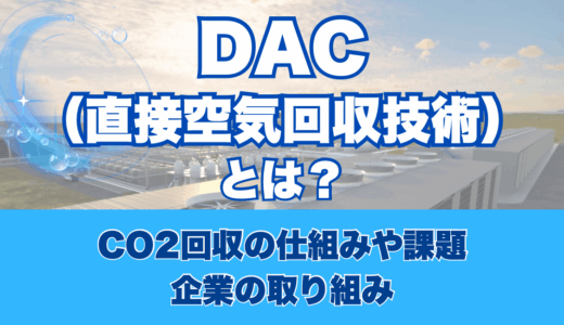 DAC(直接空気回収技術)とは