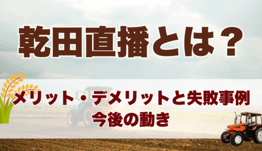 乾田直播とは