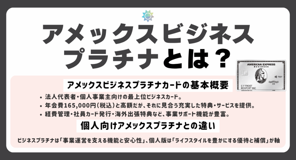 アメックスビジネスプラチナとは
