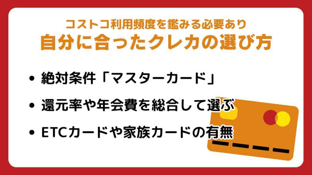 自分に合ったクレジットカードの選び方