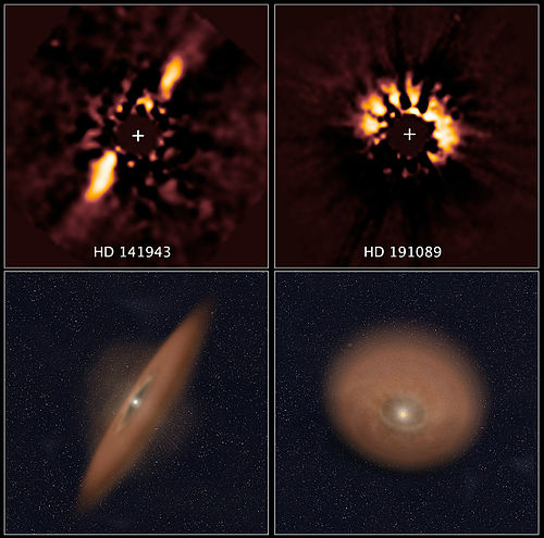 出典：WIKIMEDIA COMMONS『NASA-14114-HubbleSpaceTelescope-DebrisDisks-20140424』