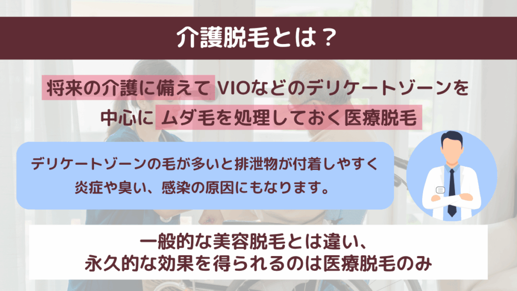 介護脱毛とは