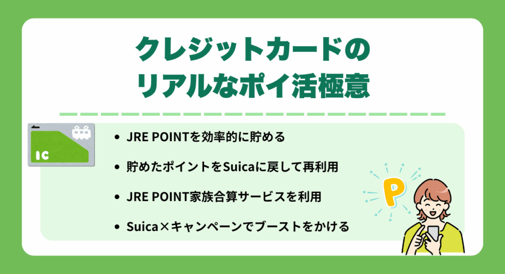 クレジットカードのリアルなポイ活極意