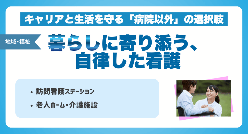 「暮らし」に寄り添う、自律した看護